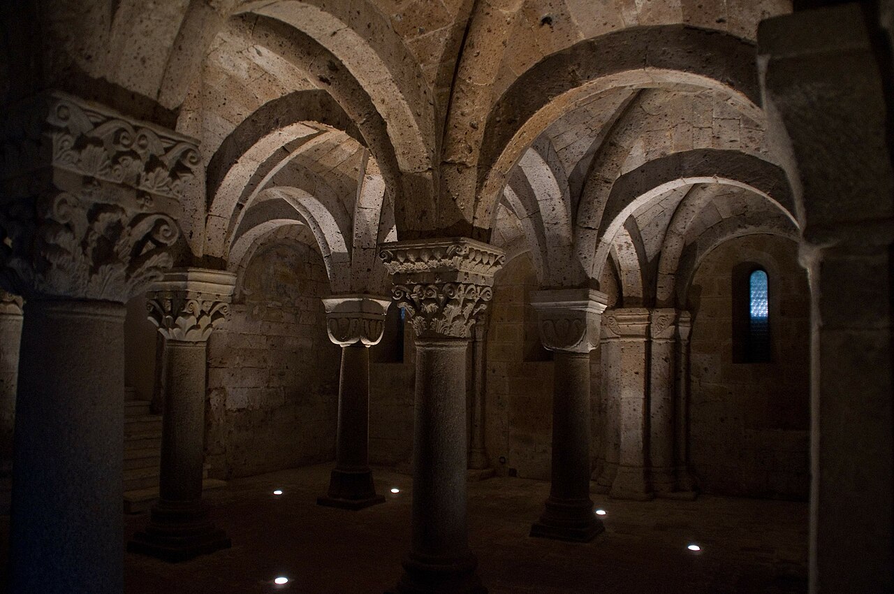 Una basilica lungo la via Francigena ad Acquapendente