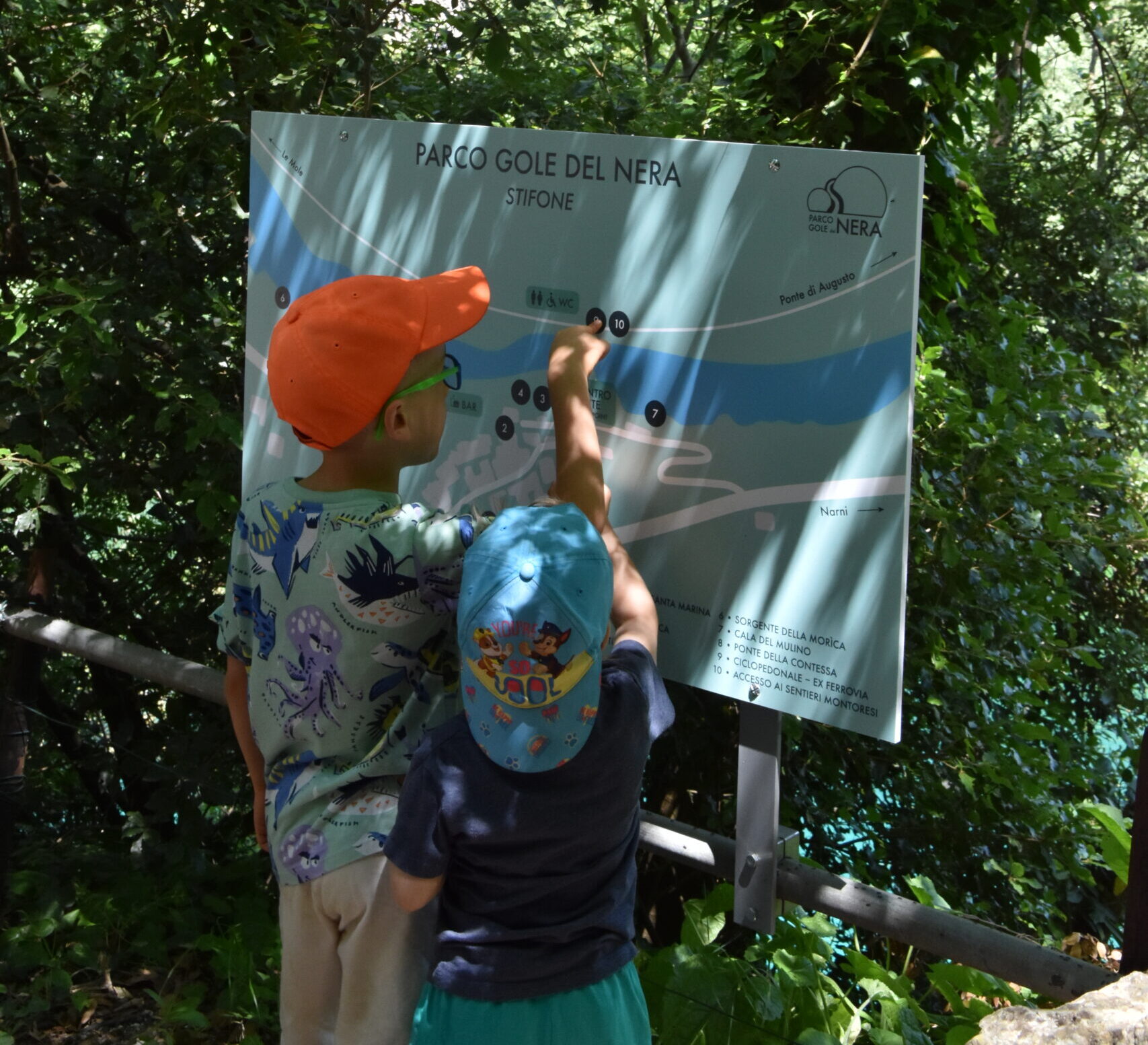 Orienteering a Stifone